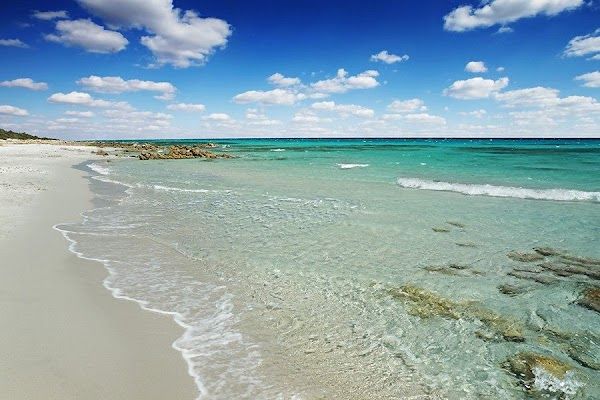 La spiaggia di Pedra Marchesa